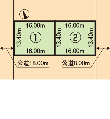 千歳市勇舞7丁目①10-4②10-25